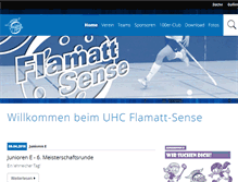 Tablet Screenshot of flamatt-sense.ch